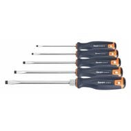 Skruvdragarsats för spår, med 2K-Haptoprene-handtag