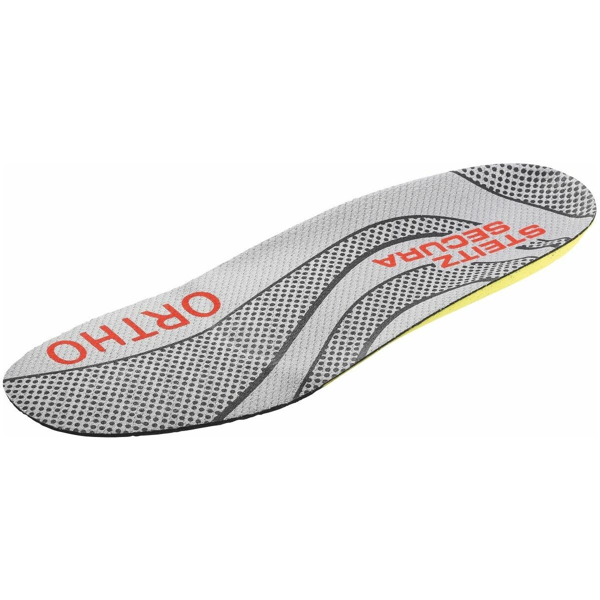 Inläggssulor gråa/gula Ortho-Soft ESD LOW