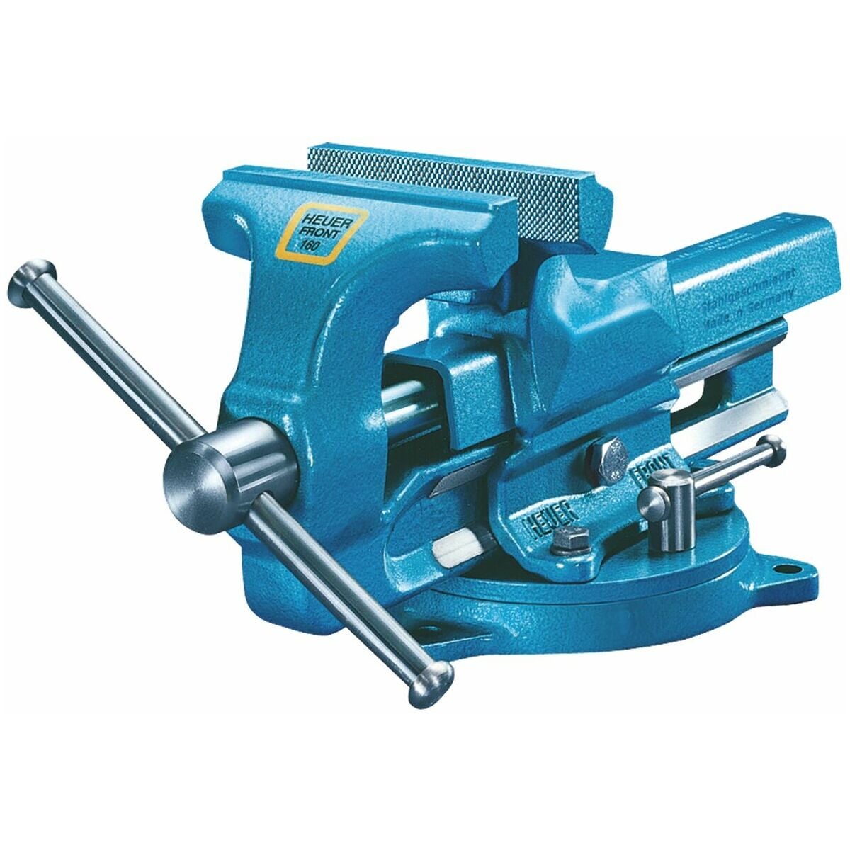 Bänkskruvstycke ″Heuer-Front″ med vridplatta 100 mm