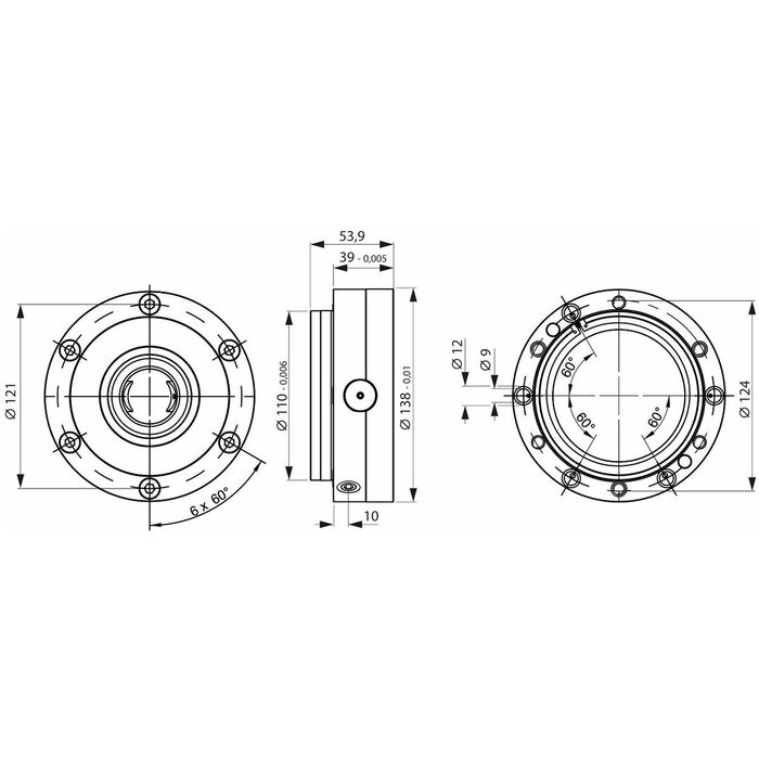 ZeroClamp fastspänningsmodul självhämmande Z120L