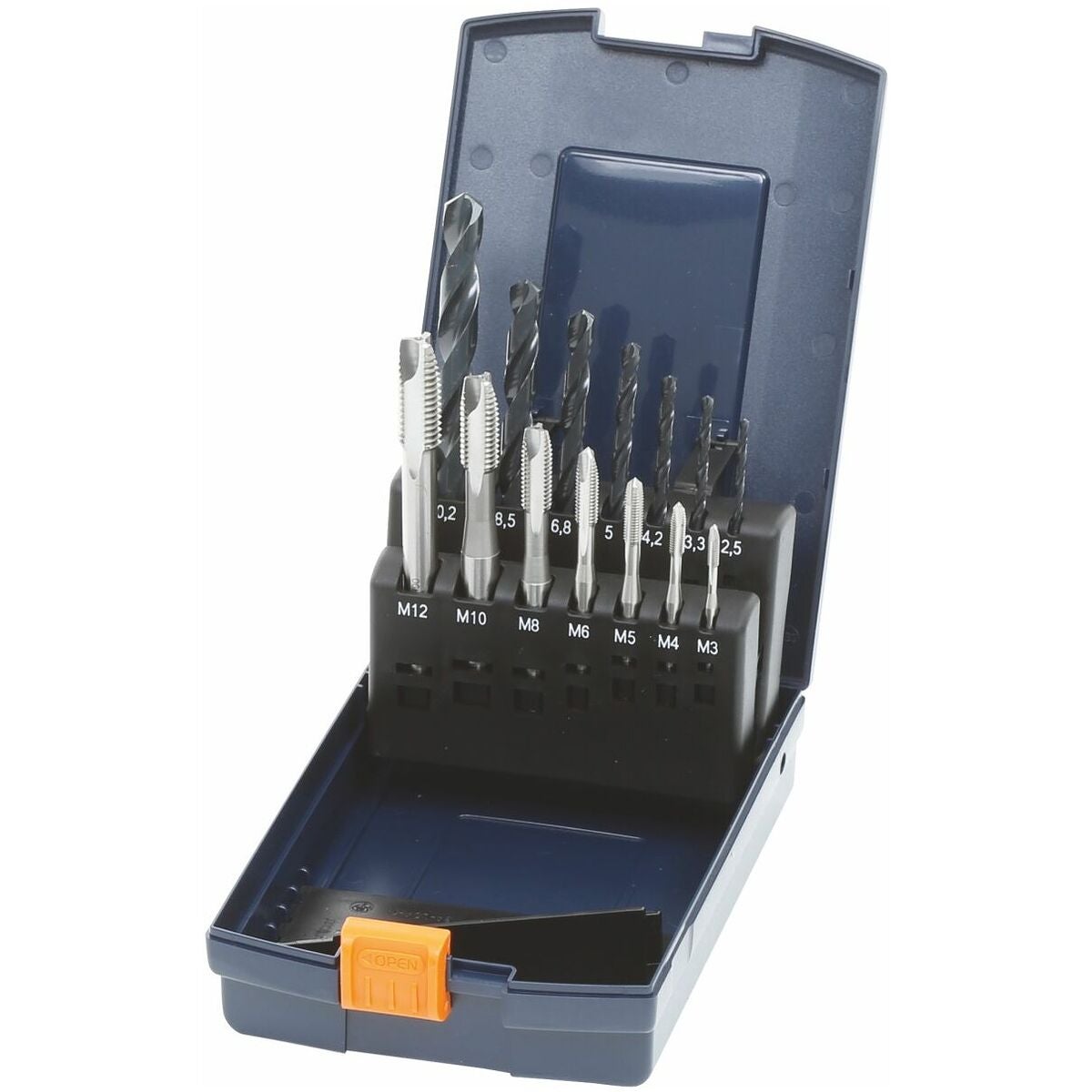 Maskingängtappar för genomgående hål + kärnhålsspiralborr