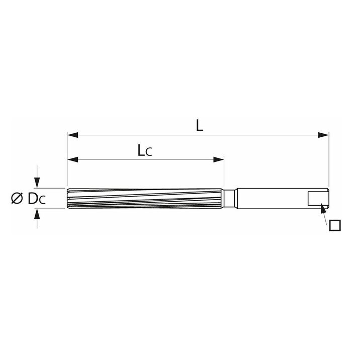 Ställbar handbrotsch 10 mm