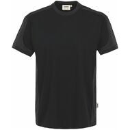 T-shirt Contrast Mikralinar® svart