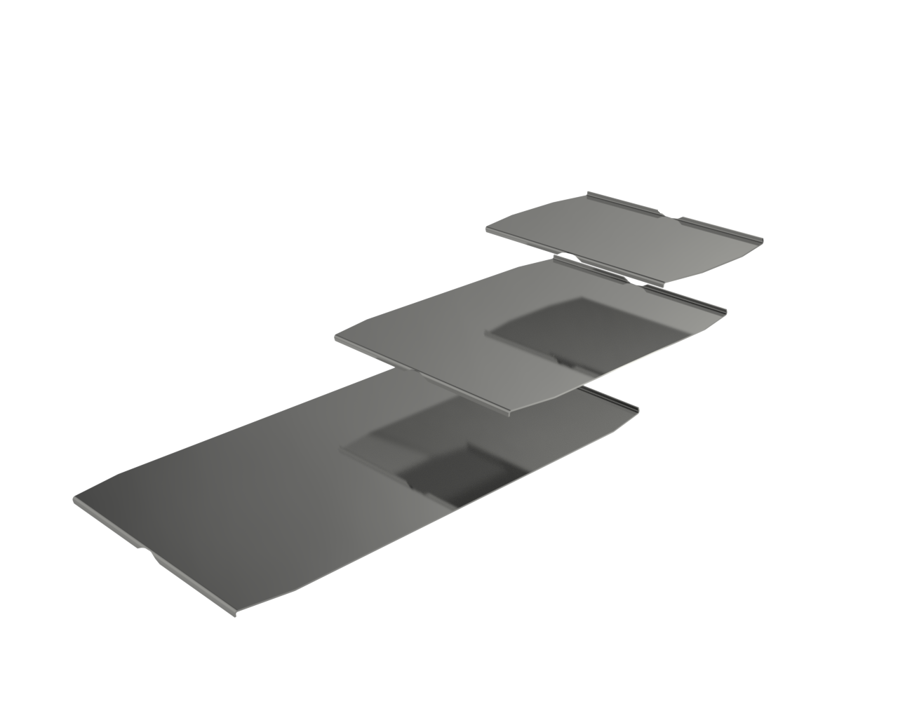 Sats täckplåtar GPA 160