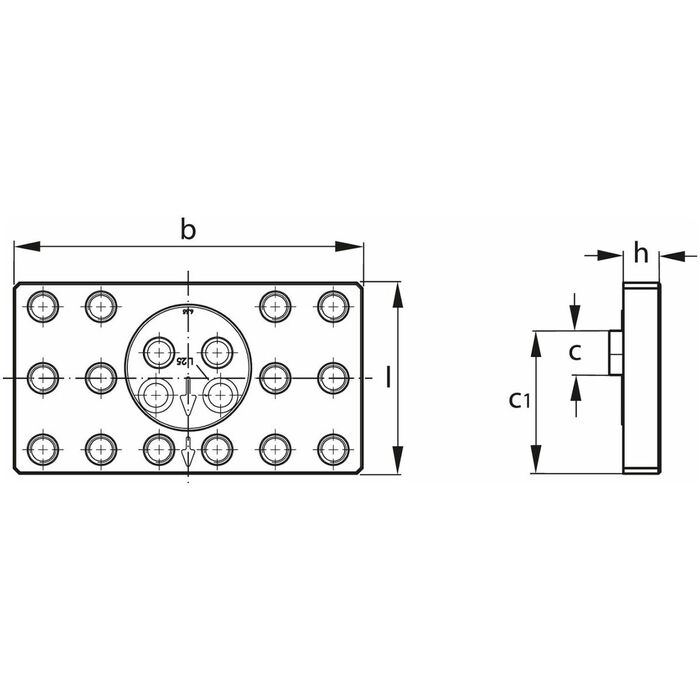 Adapterback, pendlande Mobil 125