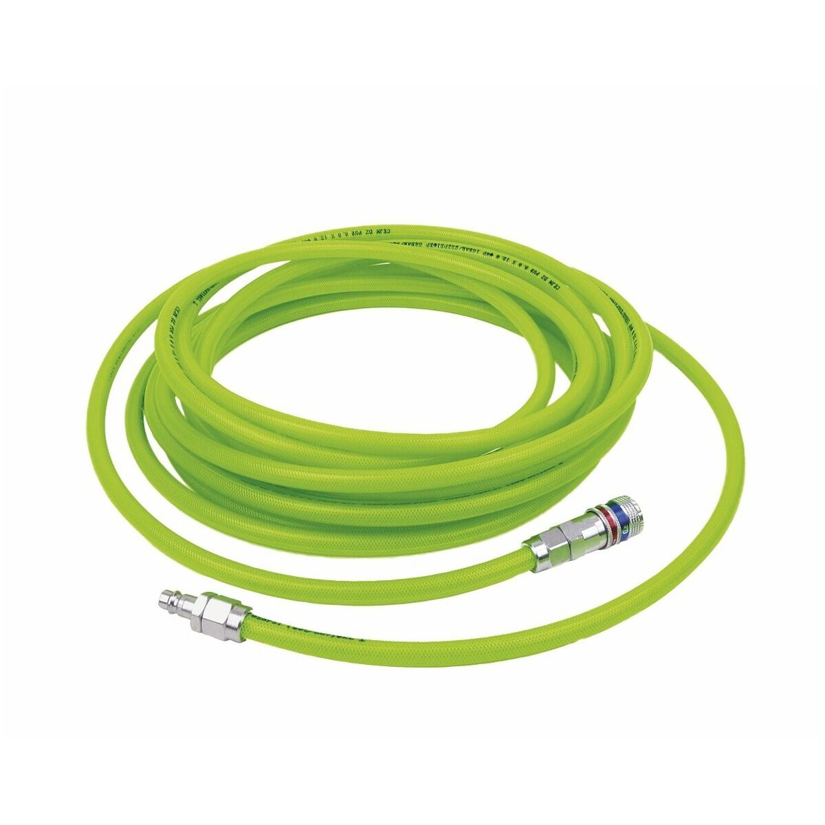 Polyuretanslangsats High Vis med säkerhetskoppling av stål eSafe ⌀ 8×12 mm 5 m