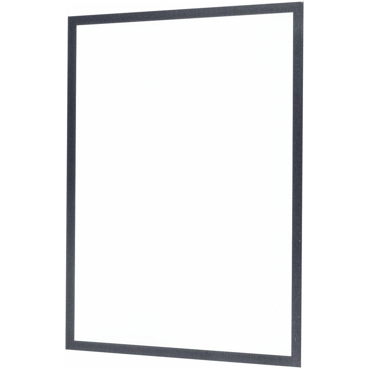 Genomskinlig mapp magnetisk A4 sats med 10 st BLACK