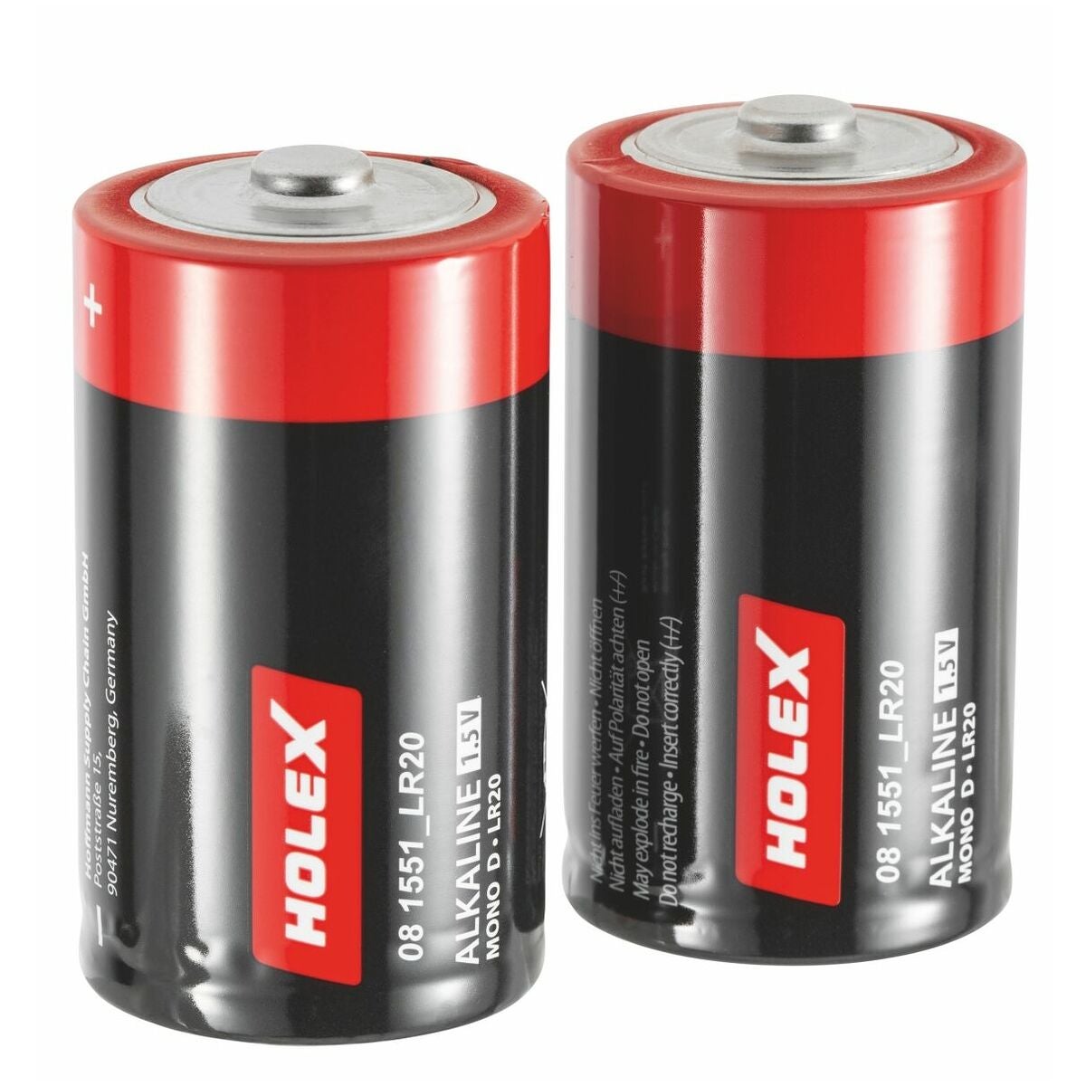 Alkali-manganbatterier LR20