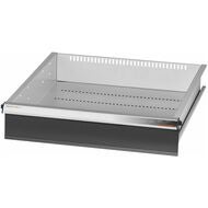 Utdragslåda med enhands enkellådupplåsning, 200 kg 150 mm