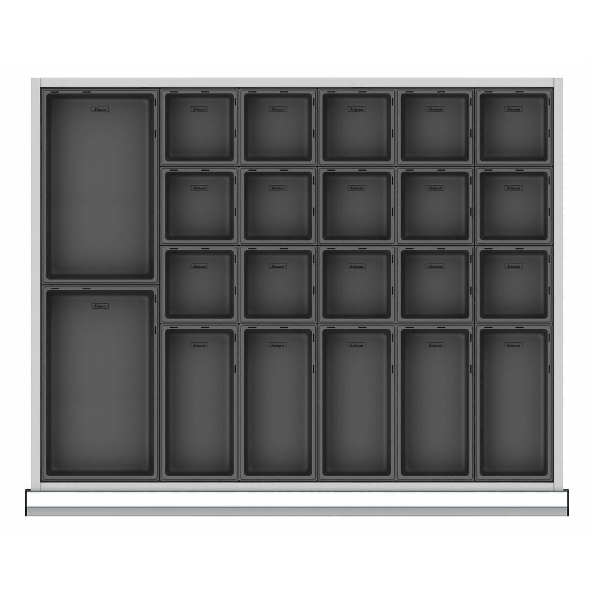 easyPick smådelsbehållarsortiment 75/2