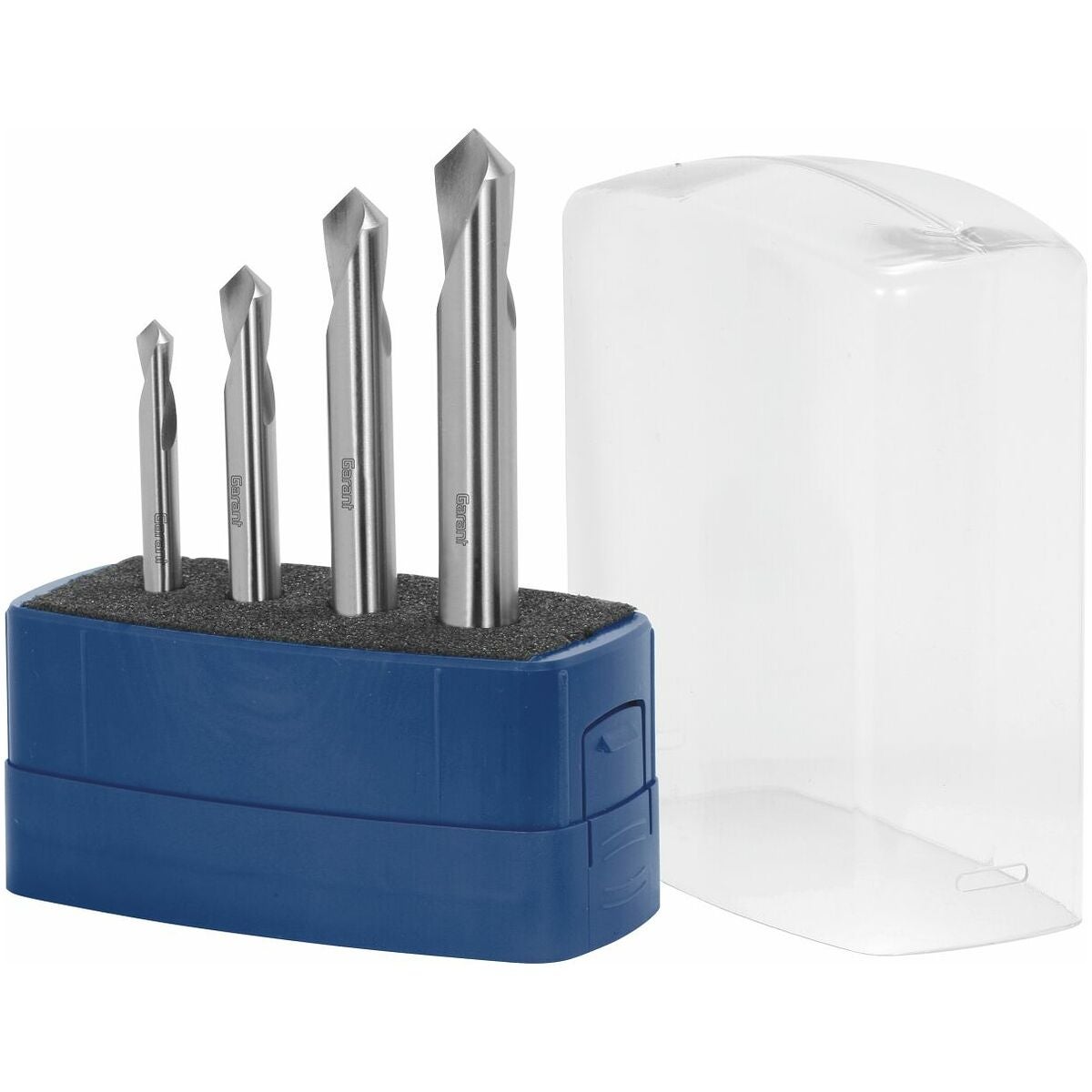 NC-dubbhålsborr HSS-E nr 112000 med plastlåda 90° obelagd