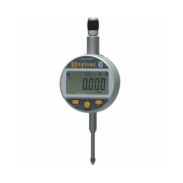 Digital mätklocka Bluetooth Avläsning 0,01 mm 25 mm