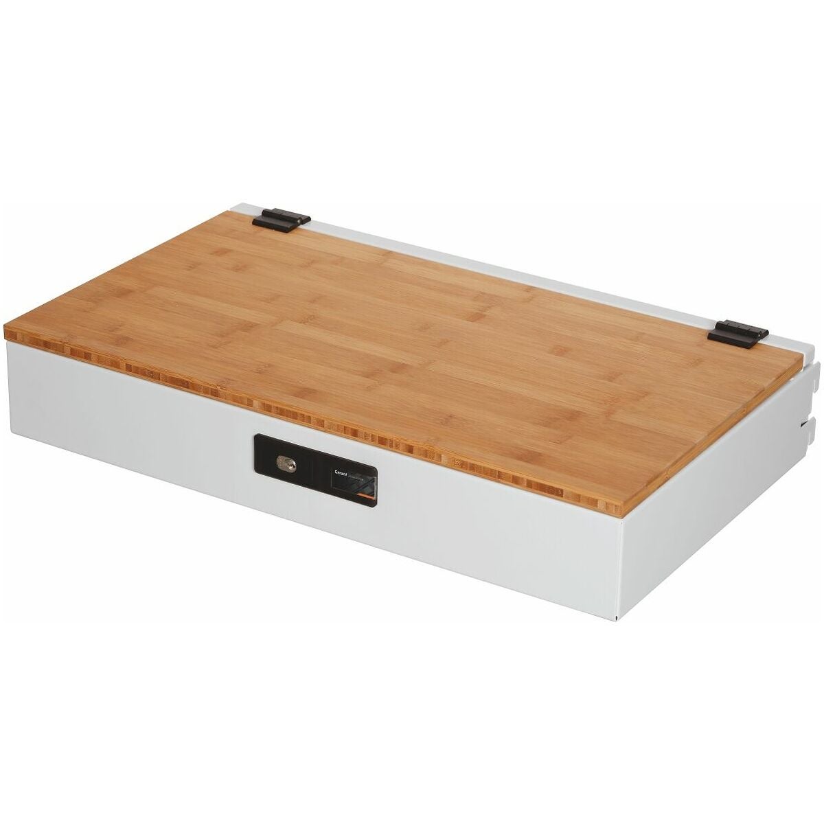 Fack för bärbar dator, låsbart