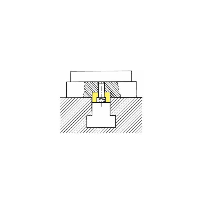 Plan slipad spårklack 10 mm