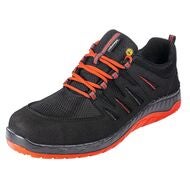 Halvsko svart/röd MADDOX black-red Compo Low ESD, S3S