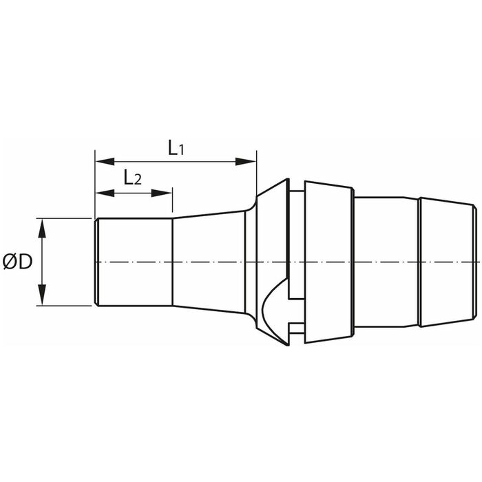 Adapter ER / spänntång extra smal 32