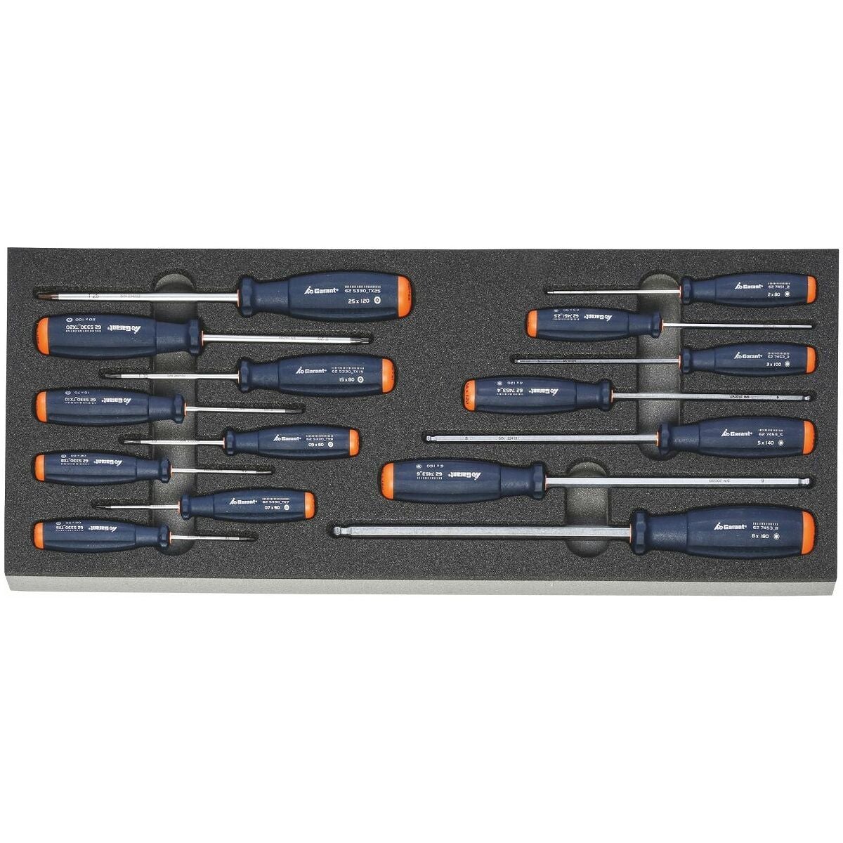 Skruvdragare för Torx® och sexkant 15