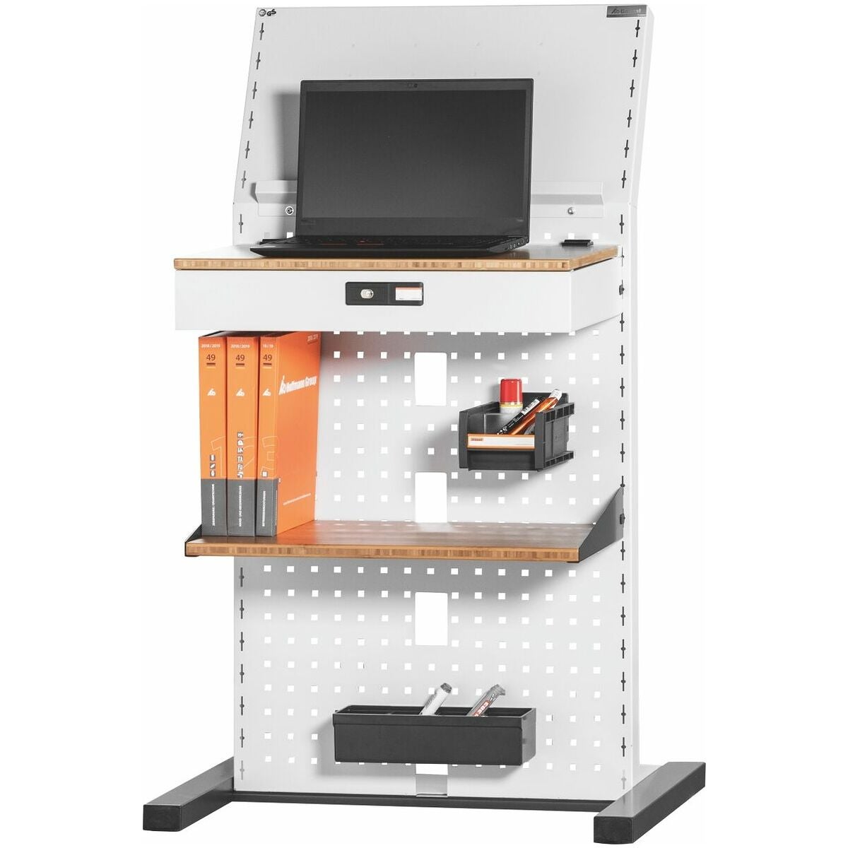 Datorpulpet med fack för bärbar dator S