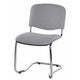 Freischwinger stapelbara stolar, set 4 st GREY