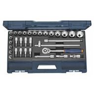 Hylsnyckelsortiment 1/2 tum fyrkant 32 delar