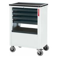 Verkstadsvagn med 4 utdragsfack