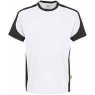 T-shirt Contrast Mikralinar® vit