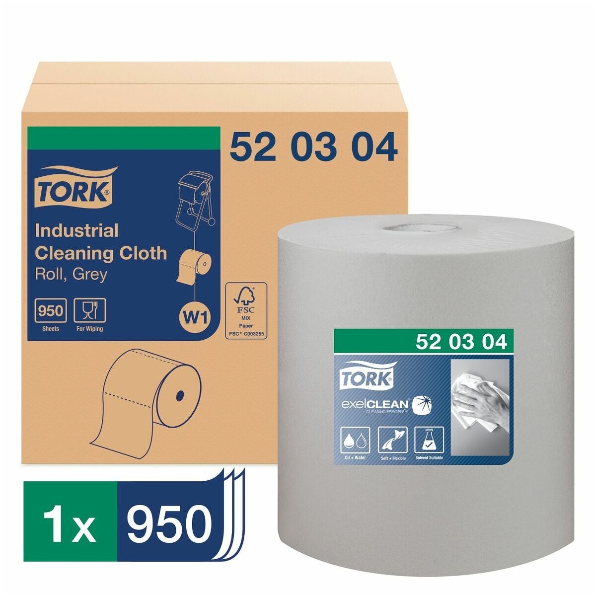 Rengöringsduk Flexibel Storrulle