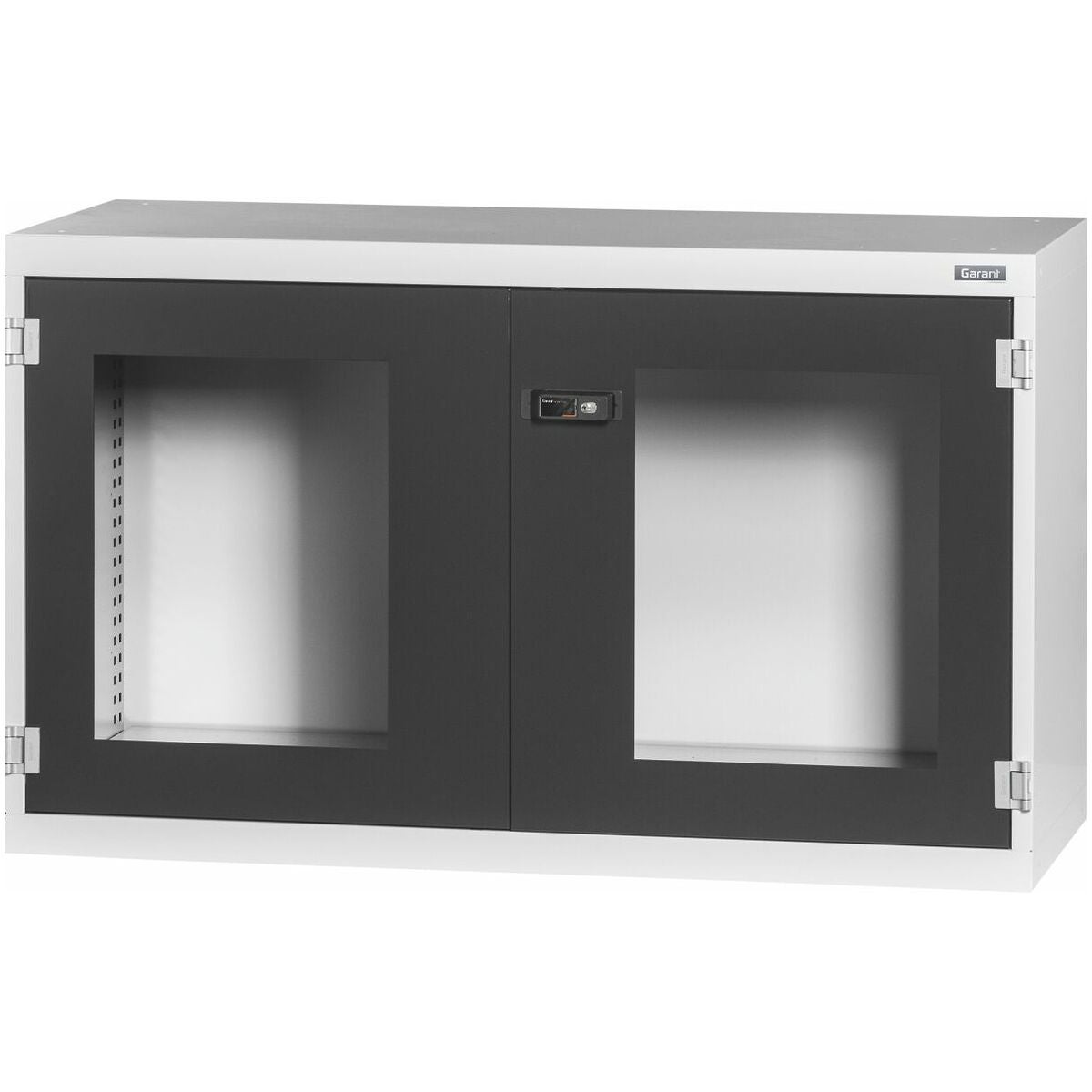 Basskåp med fönsterförsedda dörrar 900 mm