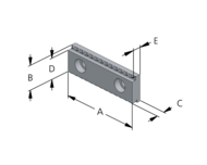 Stegback grepp 3 mm DGA 80