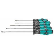 Normskruvdragarsats för spår, med kraftformhandtag