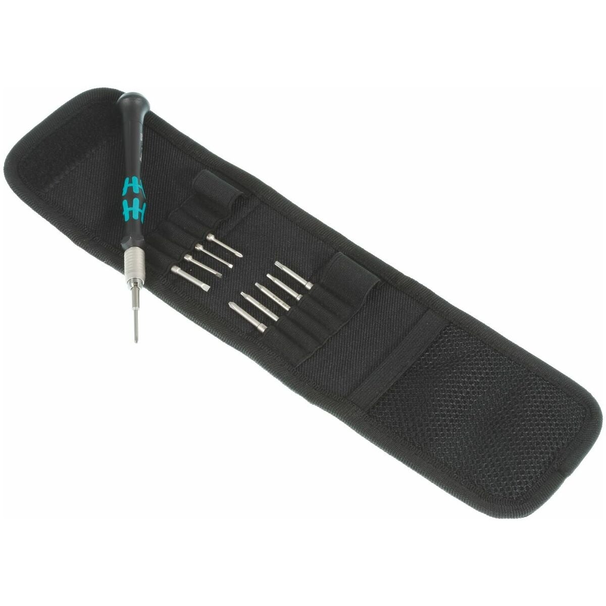 Skruvmejselsats Mikro-elektronik i textilväska