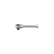 Vändbart spärrskaft, 3/8 tum med kort handtag