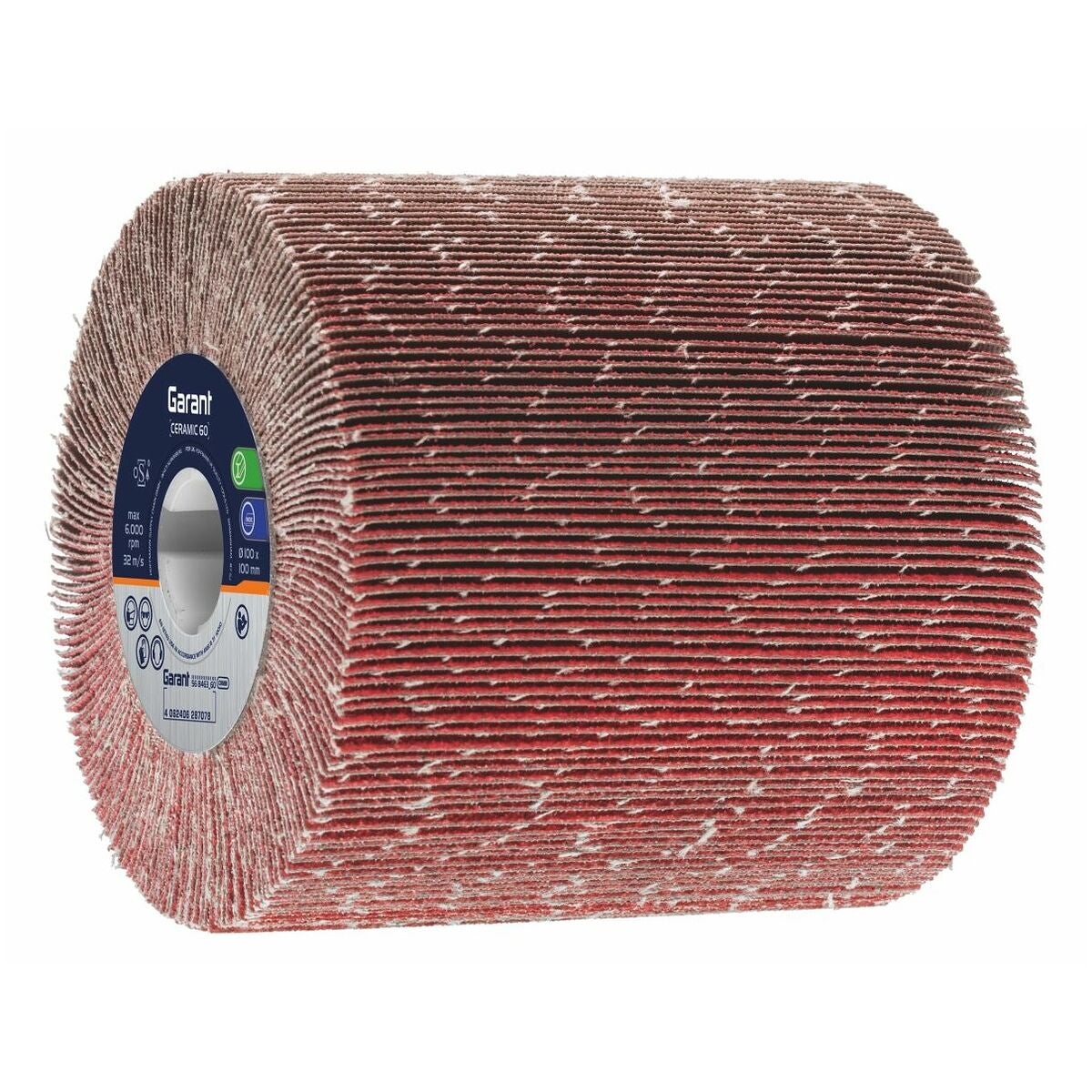 Lamellslipvals väv (CER) ⌀ 100×100 mm