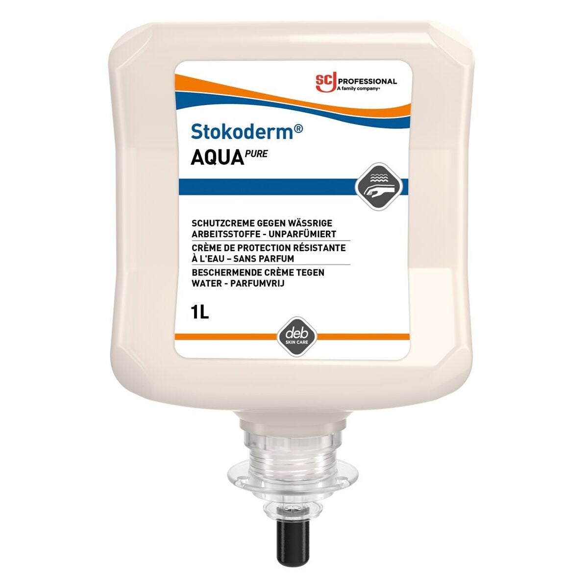 Hudskyddscreme Stokoderm® AQUA PURE 1000B ml