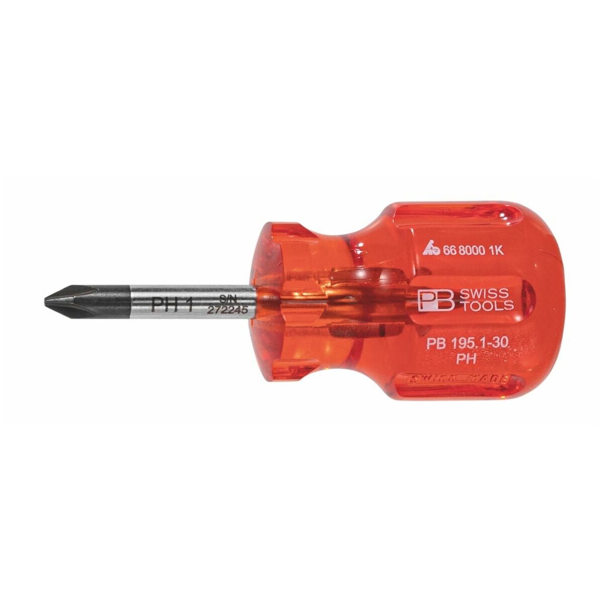 Skruvdragare för Phillips med plasthandtag 1K