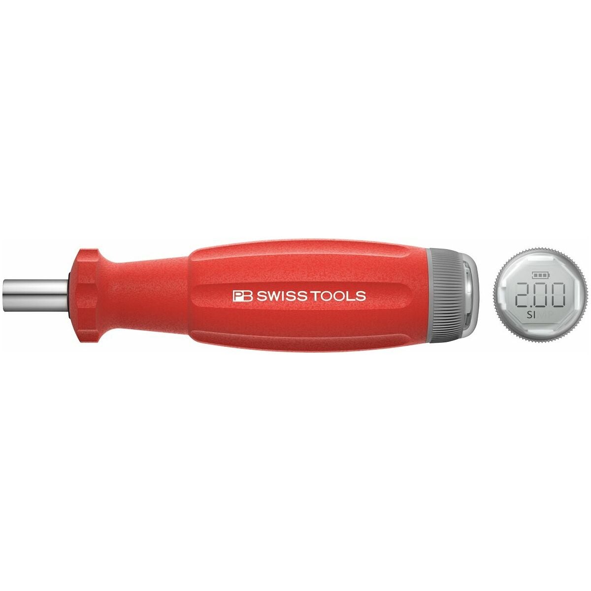 Momentmejslar med digitalvisning, D 6,3-bitsfäste