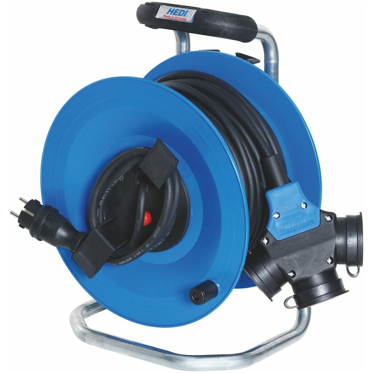 Maskinkabelvinda av plast med tre uttag 40N