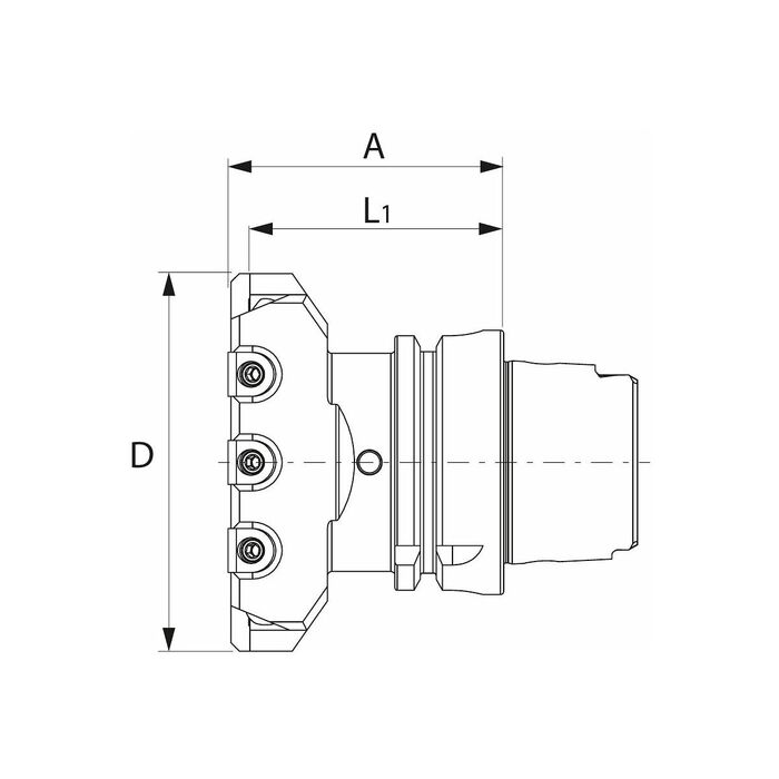 Eco-avstickhållare, radiell 32 mm