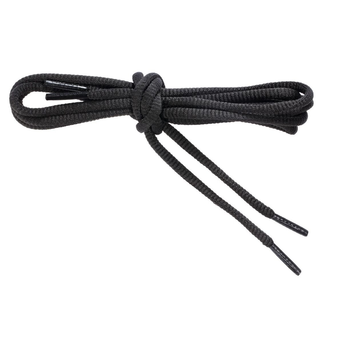 Skosnören, svart <b>rund</b> 140 cm