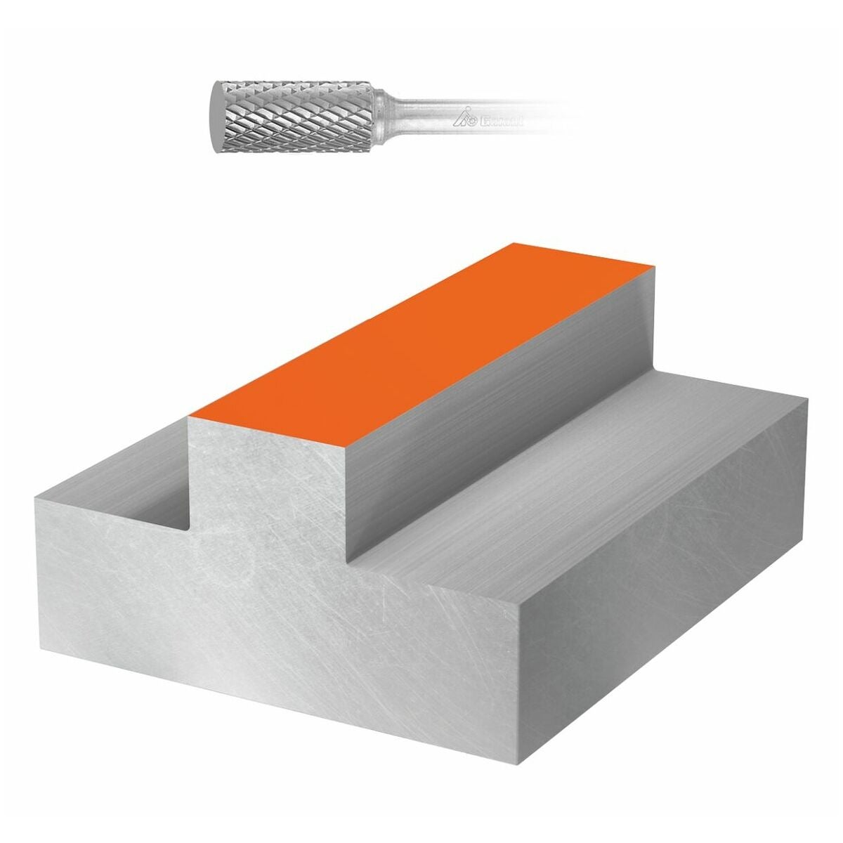 Roterande fil Z9 − mycket grov (ickejärn/alum.) A1225