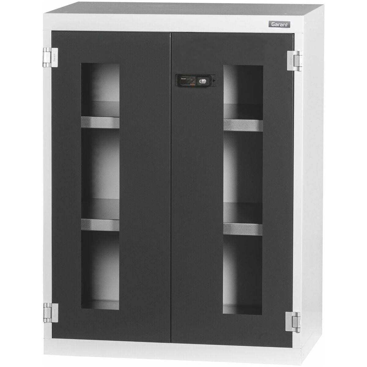 Basskåp med fönsterförsedda dörrar