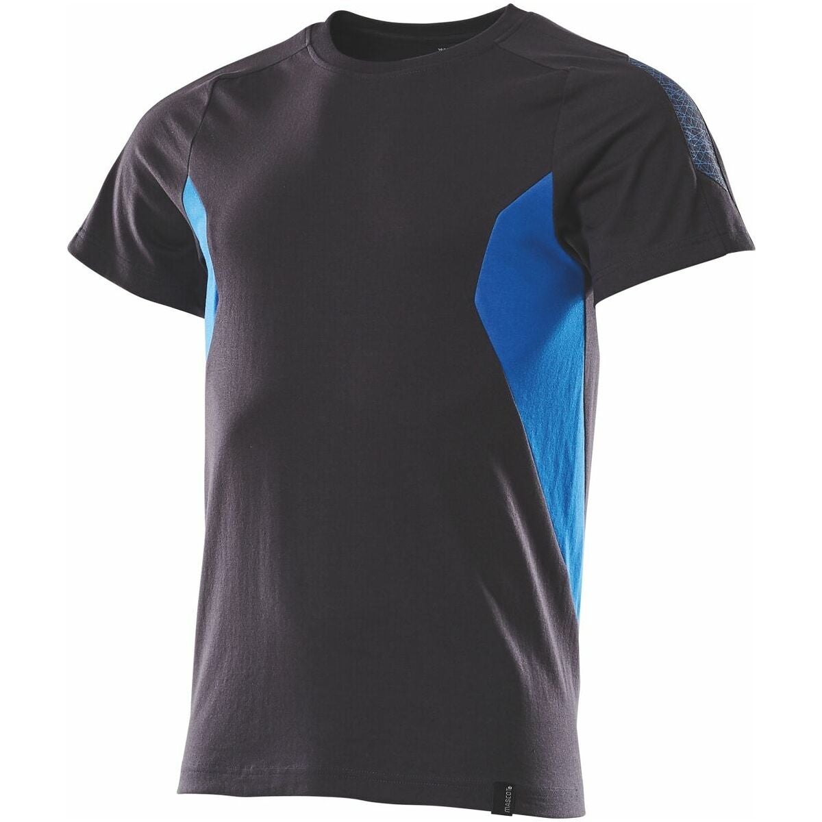 T-shirt ACCELERATE svartblå / azurblå