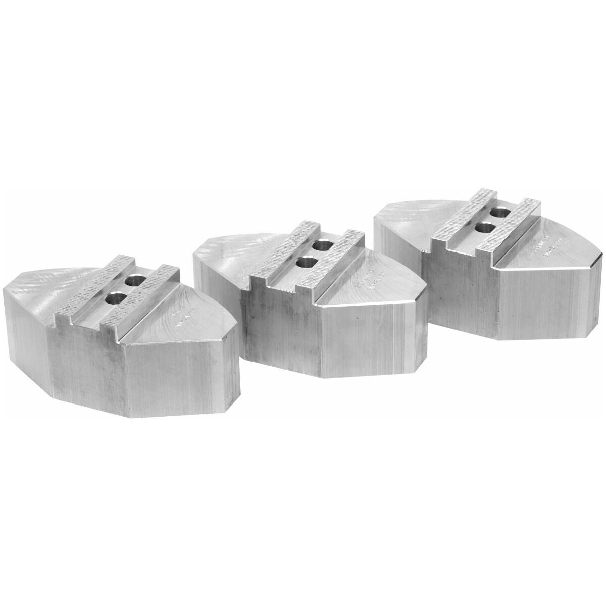 Segmentbackar, sats 3 delar, Aluminium