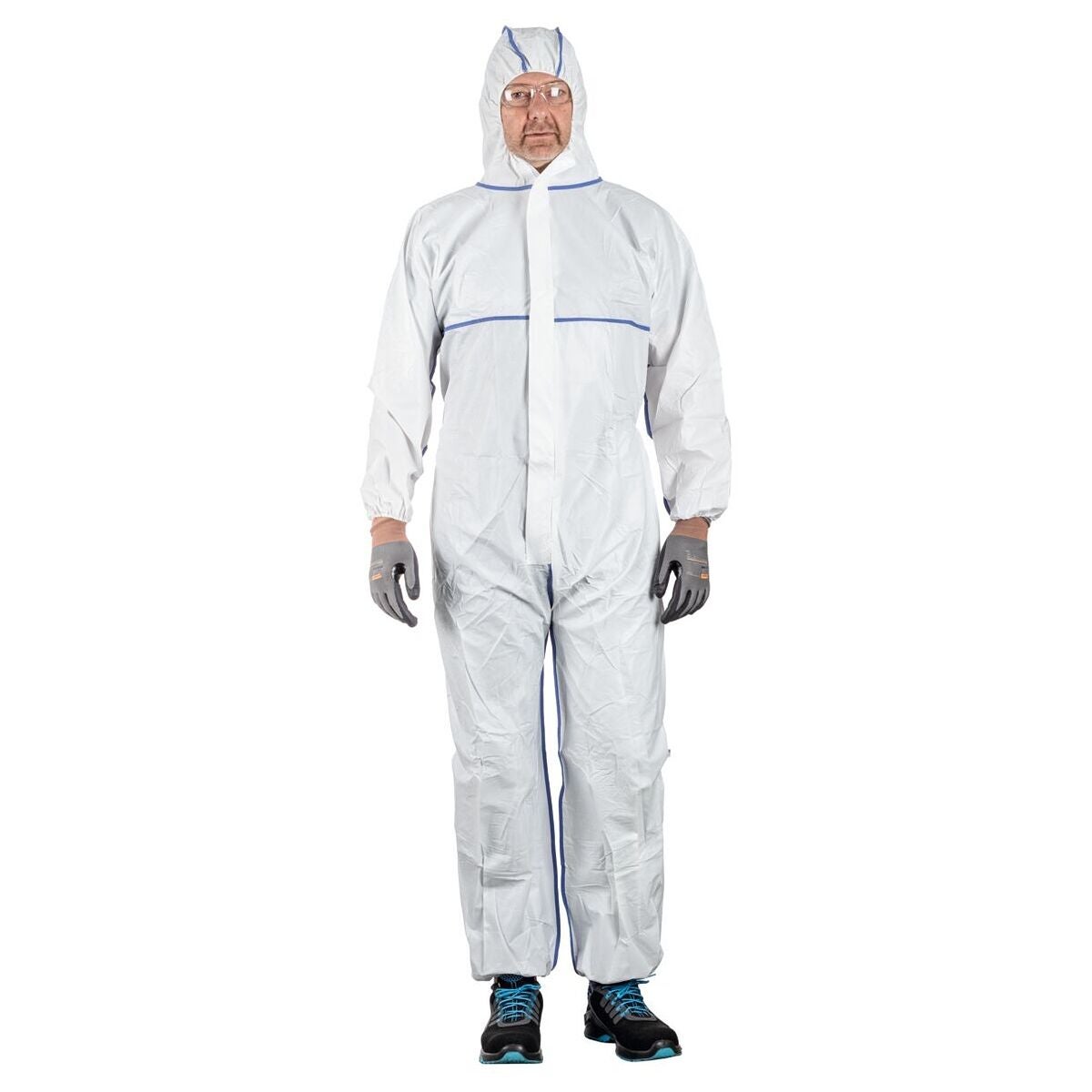 Skyddsoverall typ 4/5/6 vit