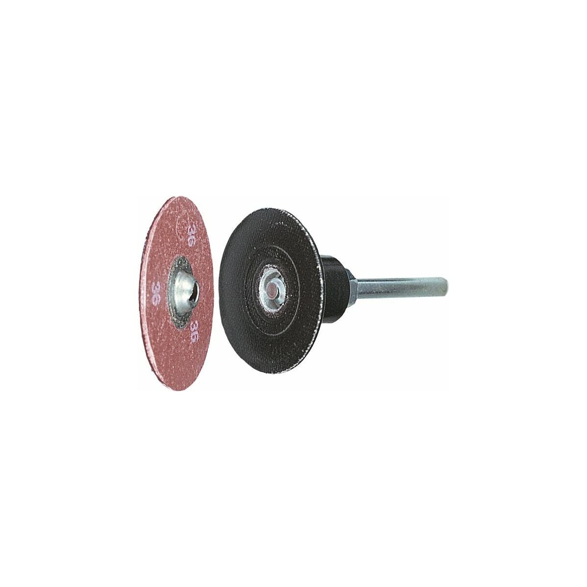 Gummirondell skaft-⌀ 6 mm medelhårt