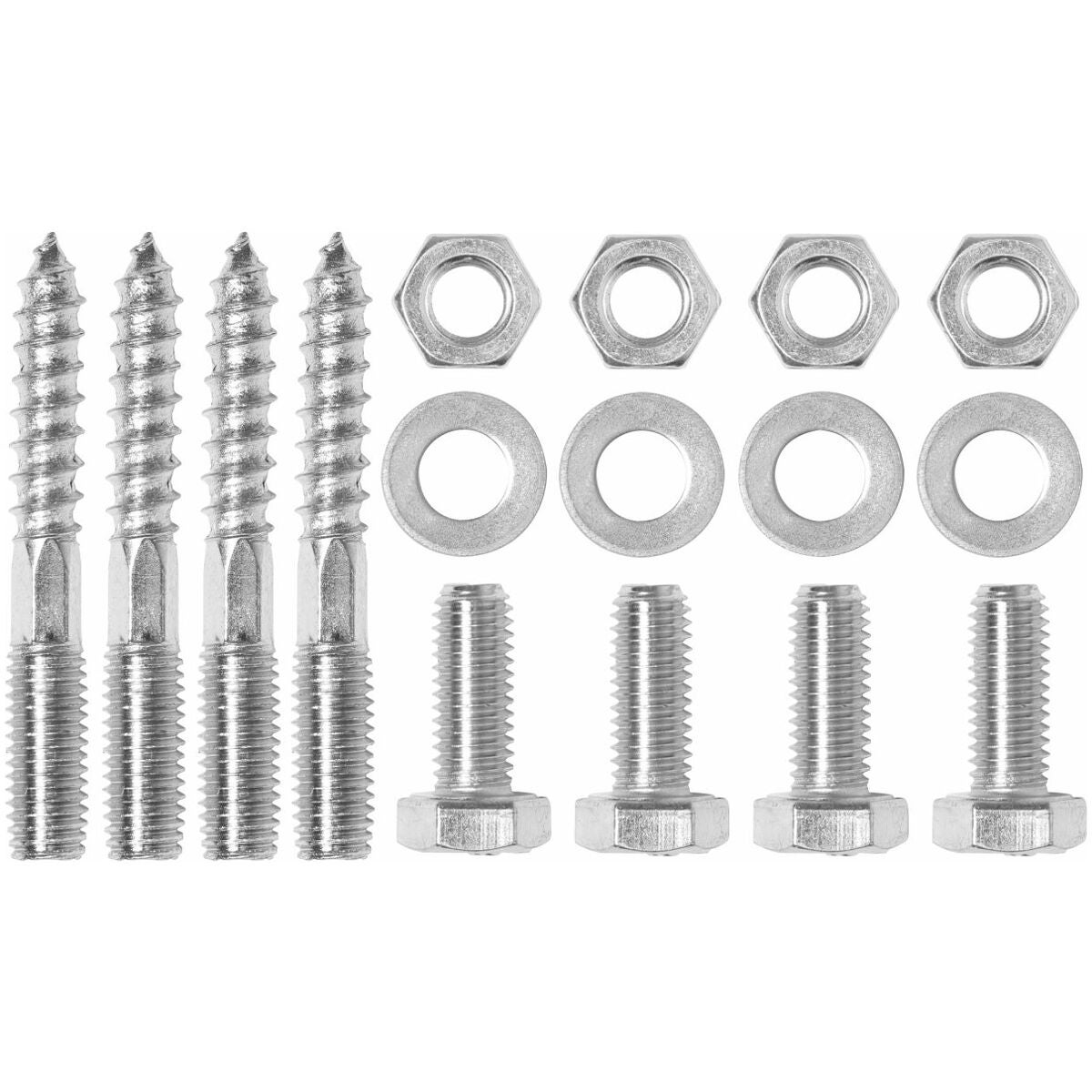 Skruvset för stolpar