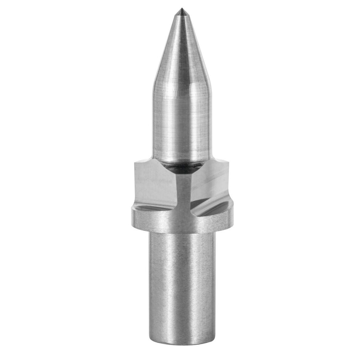 Friktionsborr plan (utan krage) lång Inox