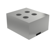 Rörlig mjuk stålback GPA 100 H=50 mm