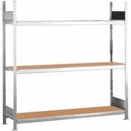 Brett grundhyllställ Djup 500 mm