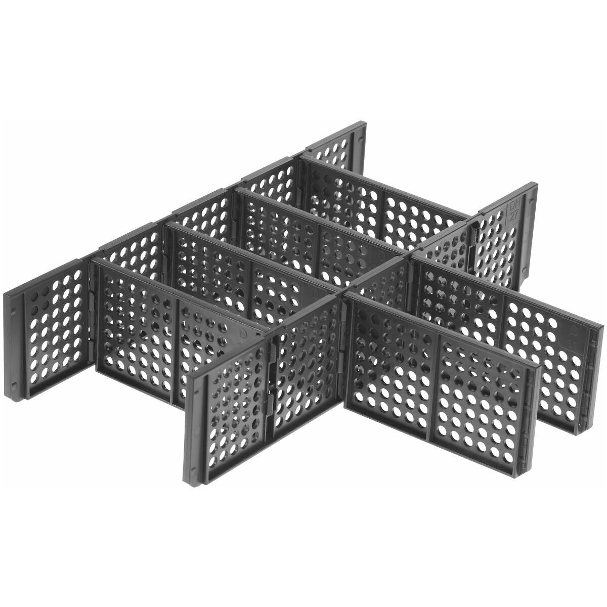 Indelningssats för 1/2 bottenlåda (2 tvärgående mellanväggar, 6 insatsboxar)